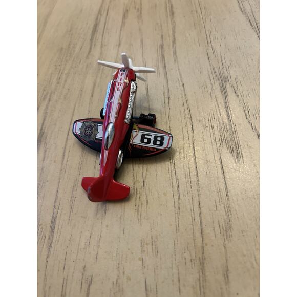 Hot Wheels C2719 Fire Patrol 68 Propeller Plane Die Cast Airplane Diecast 2003 - Picture 6 of 8